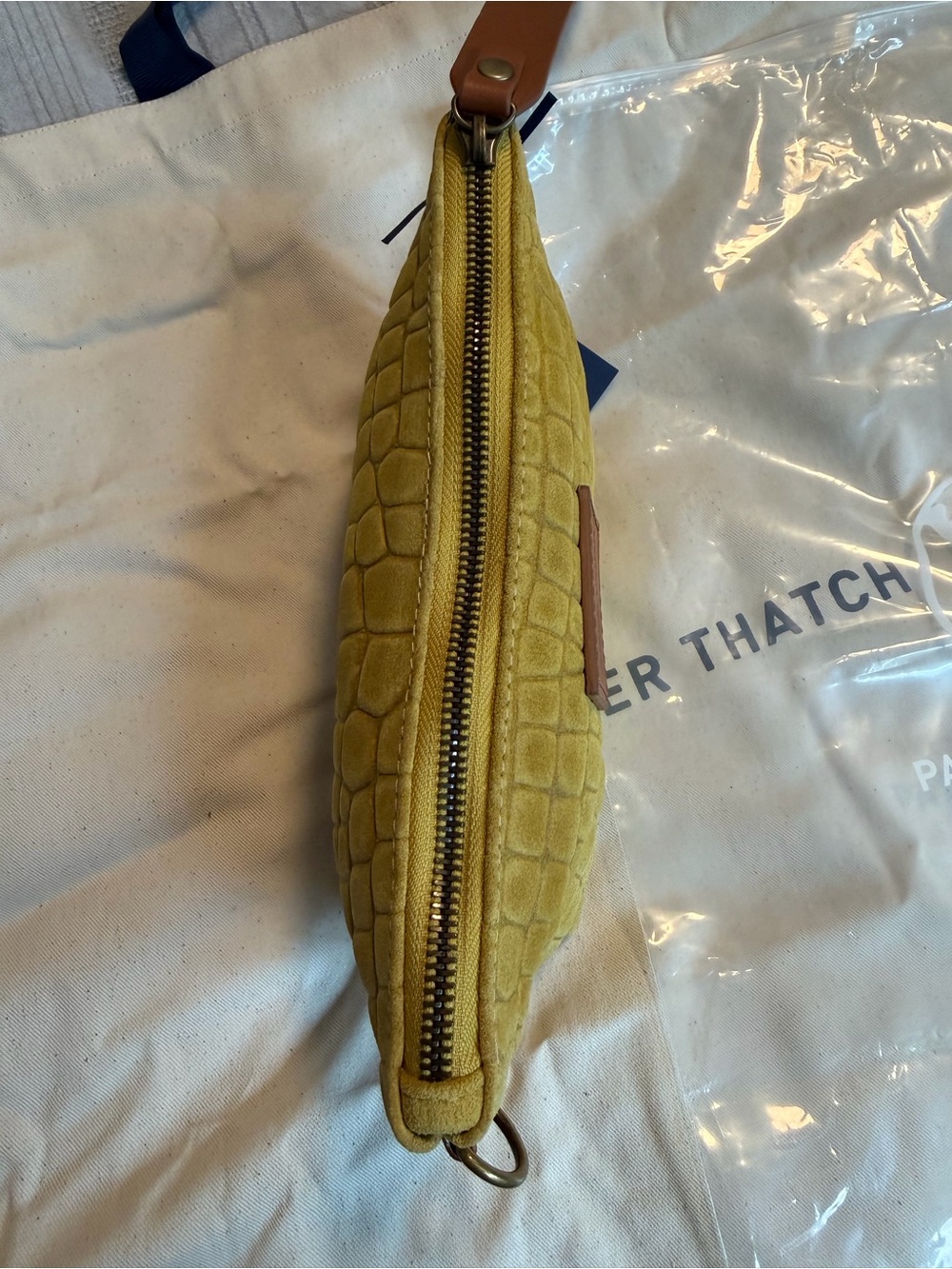 Parker Thatch: Little Buddy - Suede Saffron Croco NWT! - Picture 9 of 15